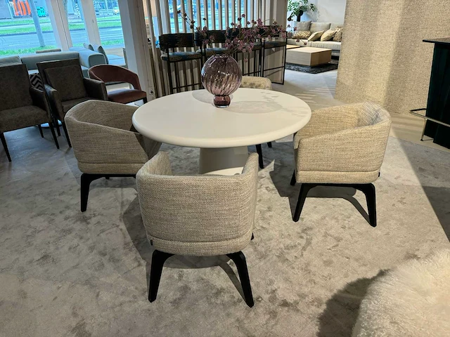 Macazz palm springs eetkamerstoel draaibaar - afbeelding 2 van  9