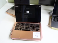 Macbook air apple m1 chip mac os sequoia 15.6.1 geheugen 16 gb 256 gb harde schijf.