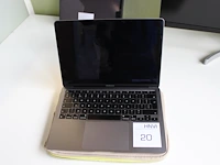 Macbook air apple m1 chip mac os sequoia 15.6.1 geheugen 16 gb 256 gb harde schijf.
