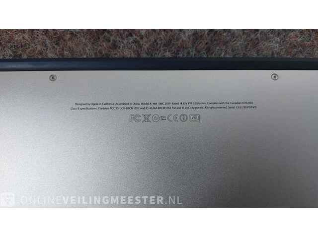 Macbook apple, air - afbeelding 8 van  9