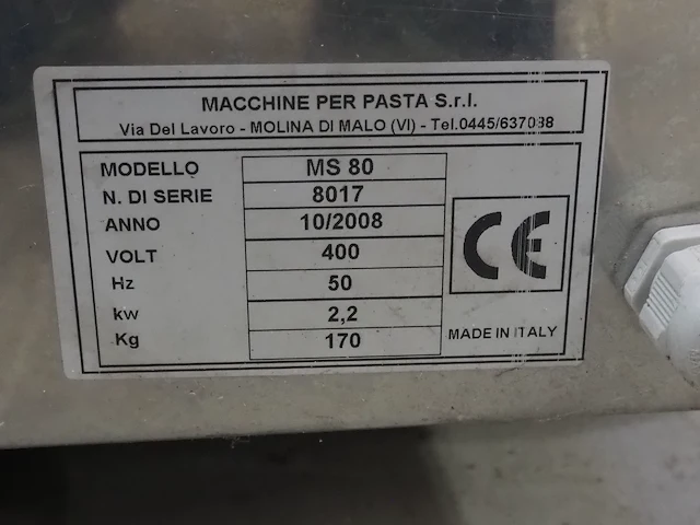 Macchine per pasta - afbeelding 28 van  29