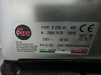 Mach emga fac - s220 af m3 - snijmachine - afbeelding 5 van  6