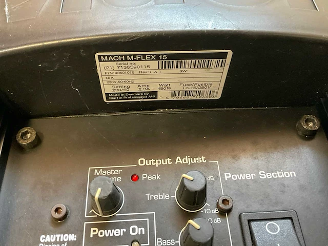 Mach m-flex 15 luidspreker - afbeelding 3 van  3