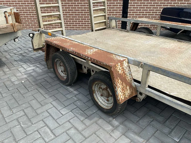 Machine aanhanger oprijwagen - afbeelding 2 van  14