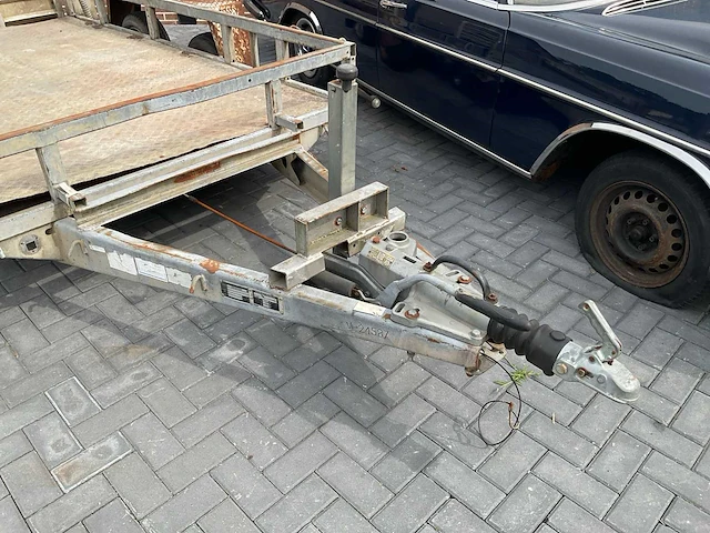 Machine aanhanger oprijwagen - afbeelding 3 van  14
