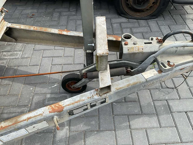Machine aanhanger oprijwagen - afbeelding 4 van  14