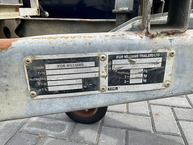 Machine aanhanger oprijwagen - afbeelding 5 van  14