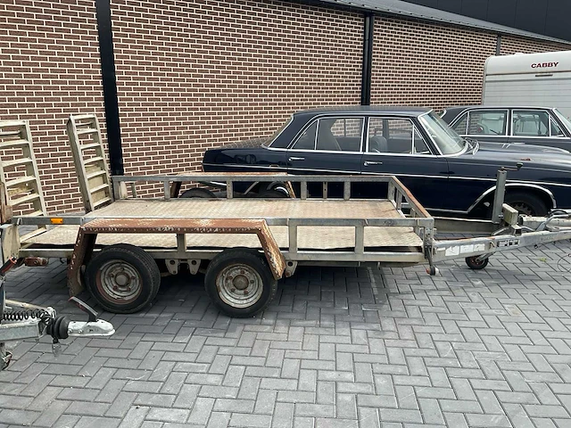 Machine aanhanger oprijwagen - afbeelding 7 van  14