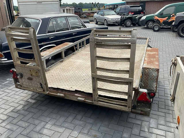 Machine aanhanger oprijwagen - afbeelding 8 van  14