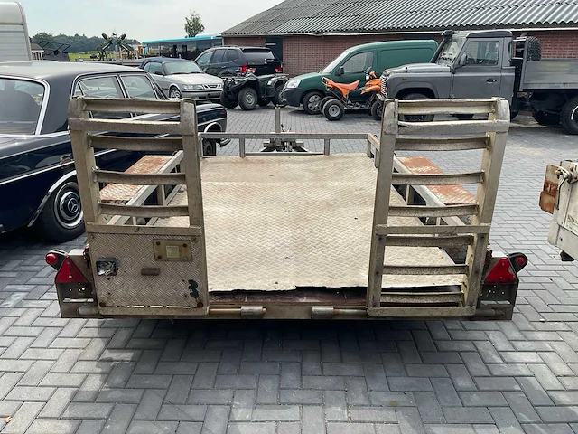 Machine aanhanger oprijwagen - afbeelding 9 van  14
