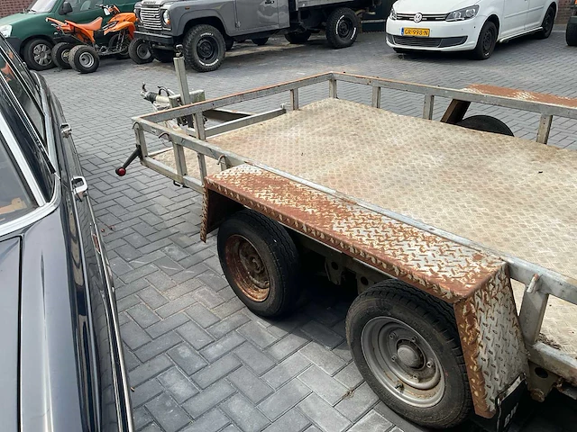 Machine aanhanger oprijwagen - afbeelding 10 van  14