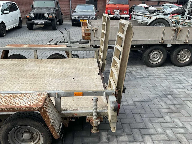 Machine aanhanger oprijwagen - afbeelding 11 van  14