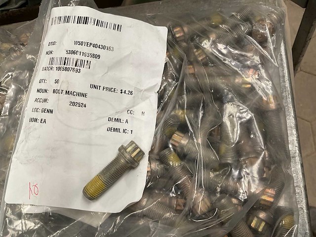 Machine bolt (50x) - afbeelding 1 van  1