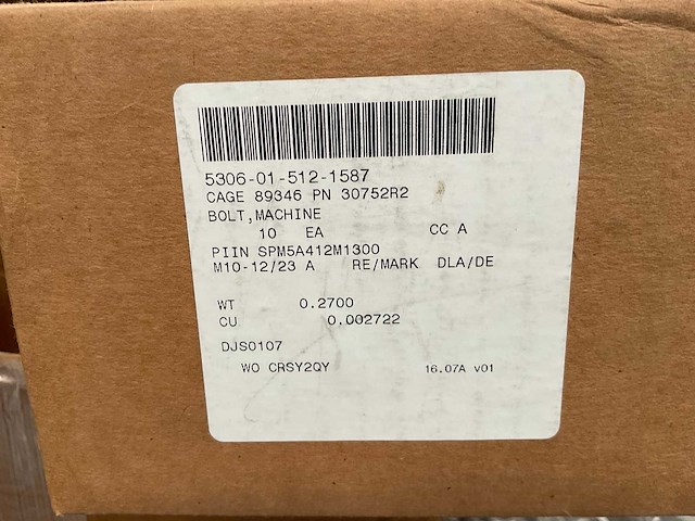 Machine bolt (80x) - afbeelding 2 van  4