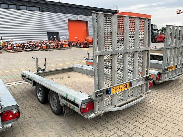 Machine transporter aanhangwagen - afbeelding 5 van  17