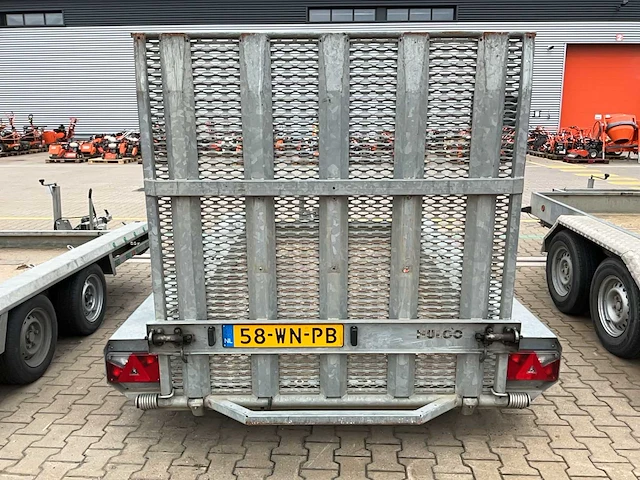 Machine transporter aanhangwagen - afbeelding 4 van  17