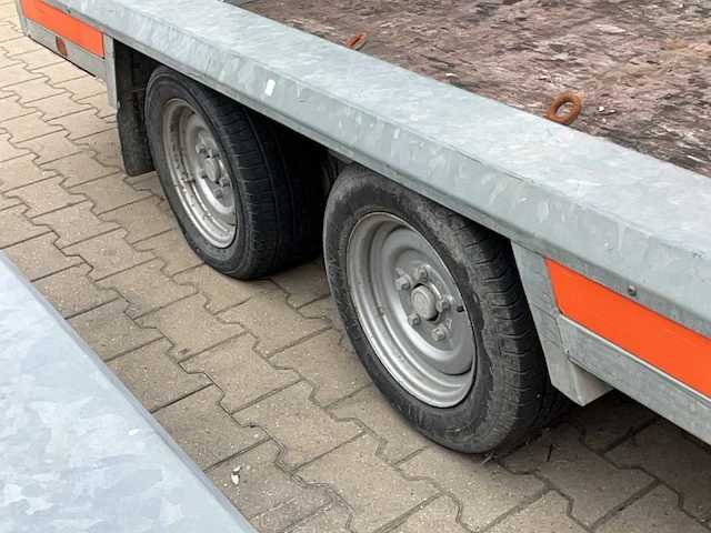 Machine transporter aanhangwagen - afbeelding 16 van  17