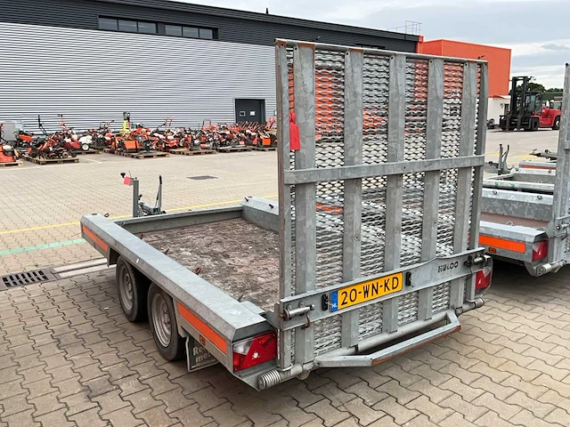 Machine transporter aanhangwagen - afbeelding 5 van  17