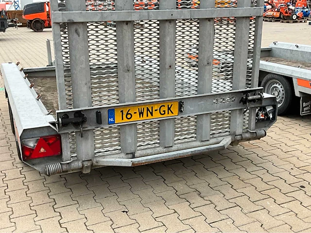Machine transporter aanhangwagen - afbeelding 15 van  17