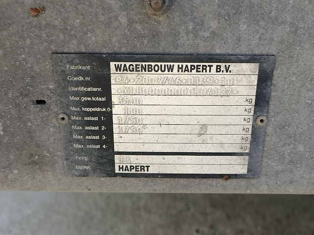 Machine transporter, hapert, lf2, 2017 - afbeelding 7 van  29