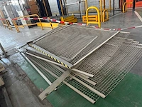 Machine veiligheids hekwerk met deuren (61,80 mtr) - afbeelding 4 van  22