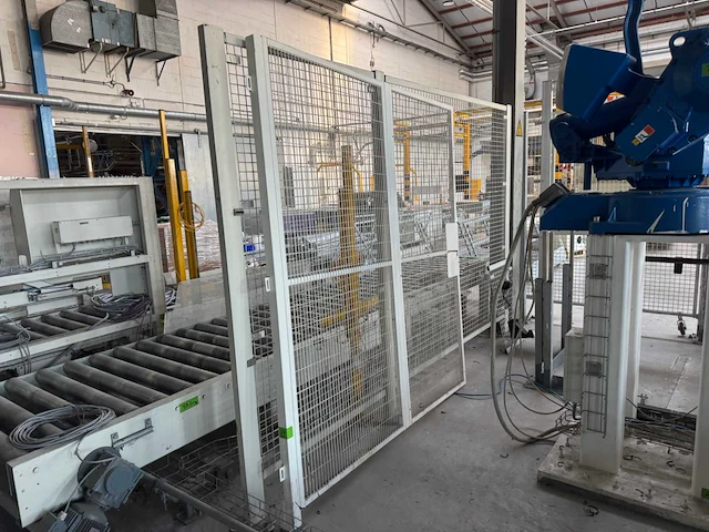 Machine veiligheids hekwerk met deuren (61,80 mtr) - afbeelding 5 van  22