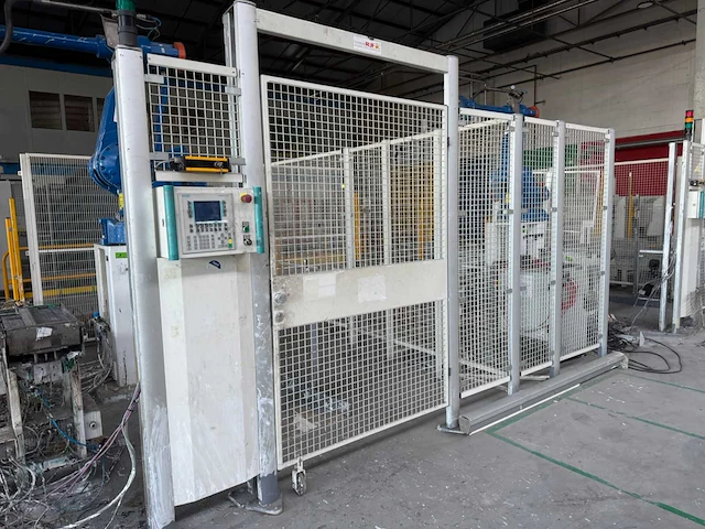 Machine veiligheids hekwerk met deuren (61,80 mtr) - afbeelding 12 van  22