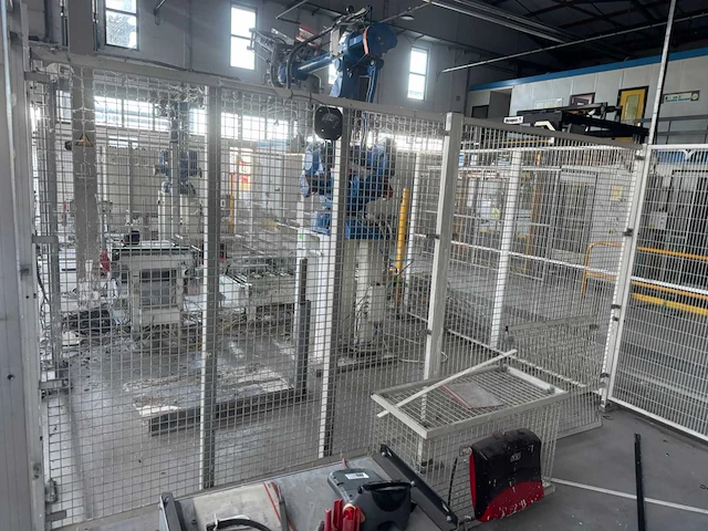 Machine veiligheids hekwerk met deuren (61,80 mtr) - afbeelding 17 van  22