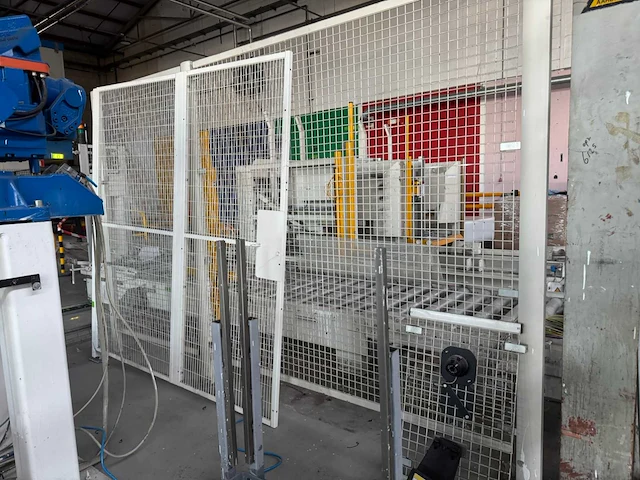 Machine veiligheids hekwerk met deuren (61,80 mtr) - afbeelding 18 van  22