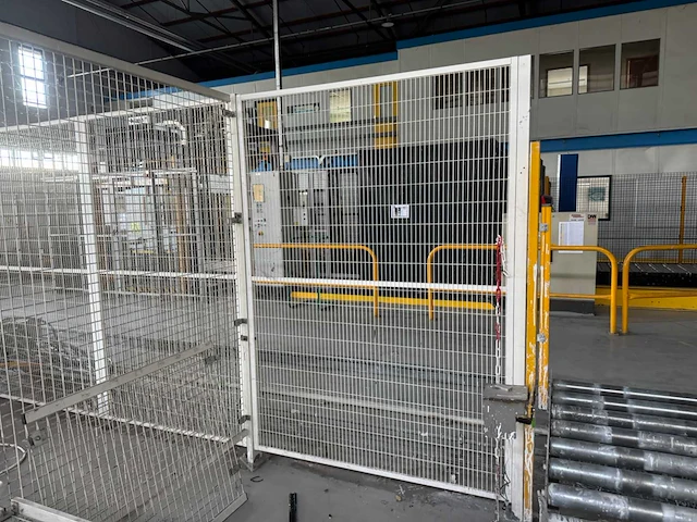 Machine veiligheids hekwerk met deuren (61,80 mtr) - afbeelding 19 van  22