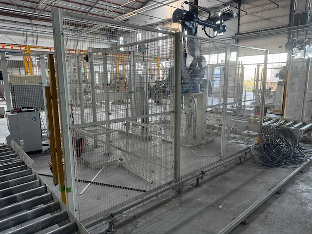 Machine veiligheids hekwerk met deuren (61,80 mtr) - afbeelding 20 van  22