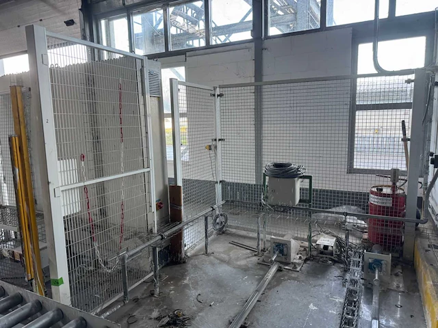 Machine veiligheids hekwerk met deuren (61,80 mtr) - afbeelding 2 van  22