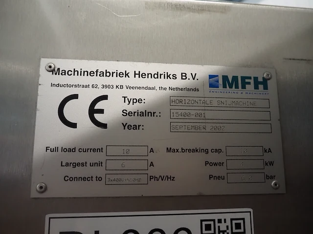 Machinefabriek hendriks b.v. - afbeelding 8 van  16