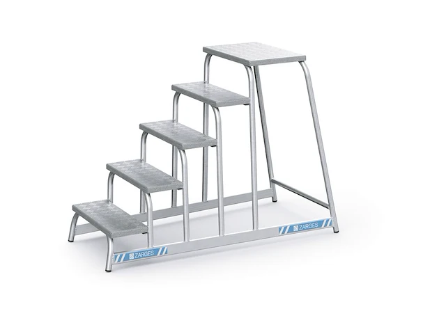 Machineopstap 5 treden 0.99 m zarges, afa p 40035 - afbeelding 1 van  1