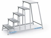 Machineopstap 5 treden 0.99 m zarges, afa p 40035 - afbeelding 1 van  1