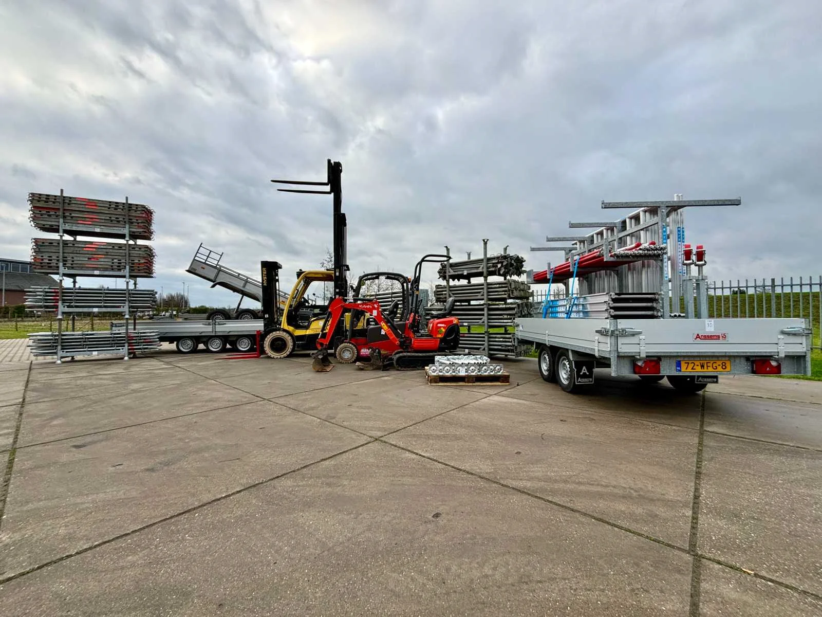 Machines, bouw- en aannemersmaterieel