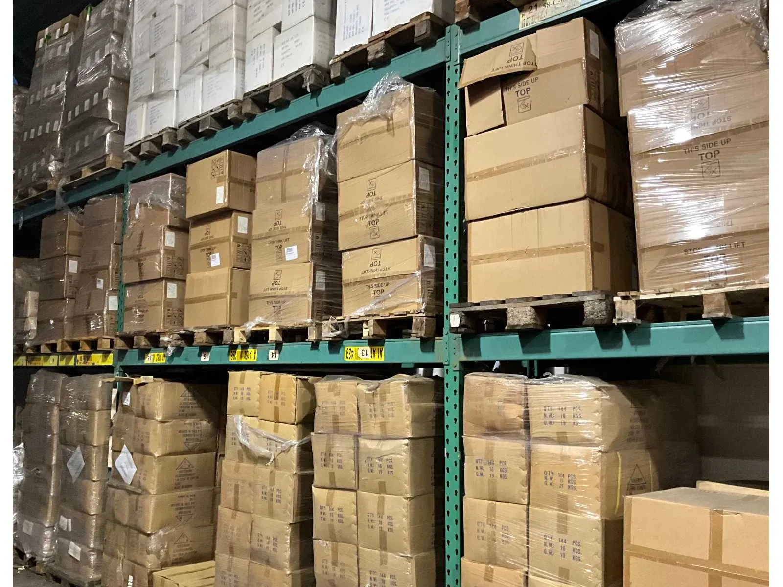 Machines, gereedschappen, palletstellingen en partijgoederen uit bedrijfsbeëindiging