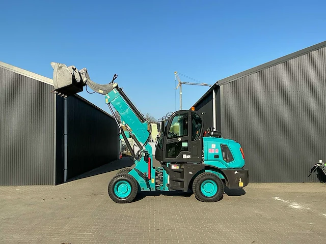 Machpro mp-95 turbodiesel wiellader met schuifgiek - afbeelding 2 van  39