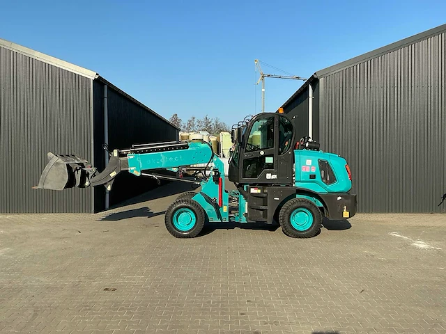 Machpro mp-95 turbodiesel wiellader met schuifgiek - afbeelding 4 van  39