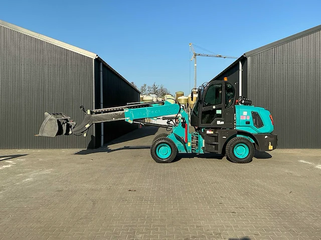 Machpro mp-95 turbodiesel wiellader met schuifgiek - afbeelding 5 van  39