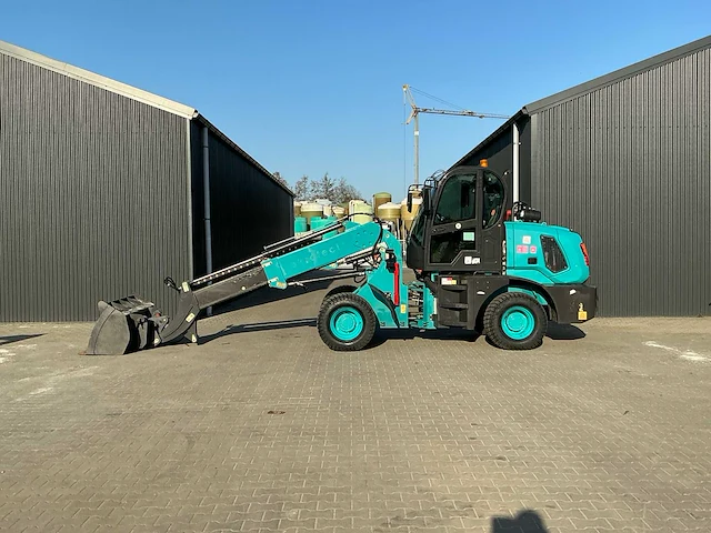 Machpro mp-95 turbodiesel wiellader met schuifgiek - afbeelding 6 van  39