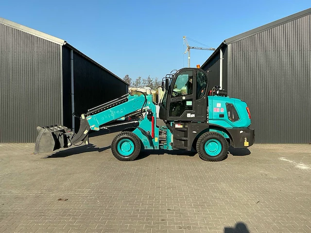 Machpro mp-95 turbodiesel wiellader met schuifgiek - afbeelding 10 van  39