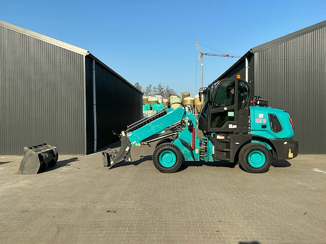 Machpro mp-95 turbodiesel wiellader met schuifgiek - afbeelding 11 van  39