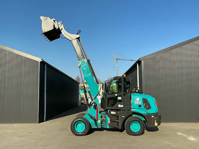 Machpro mp-95 turbodiesel wiellader met schuifgiek - afbeelding 35 van  39