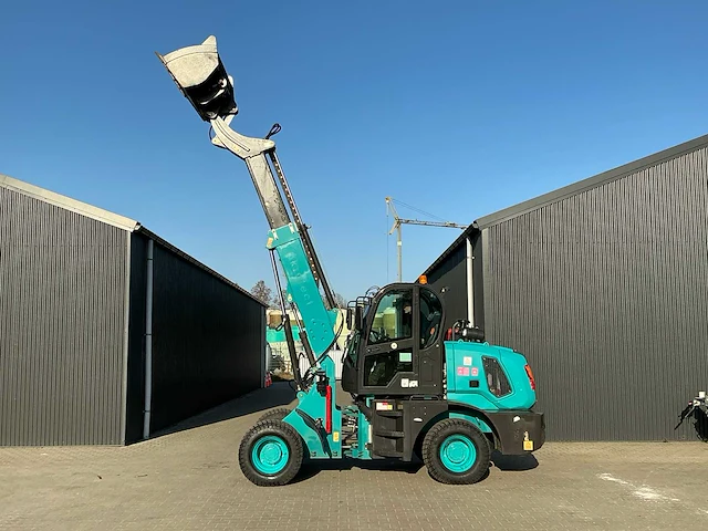 Machpro mp-95 turbodiesel wiellader met schuifgiek - afbeelding 36 van  39