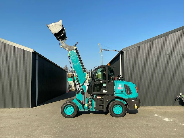 Machpro mp-95 turbodiesel wiellader met schuifgiek - afbeelding 38 van  39