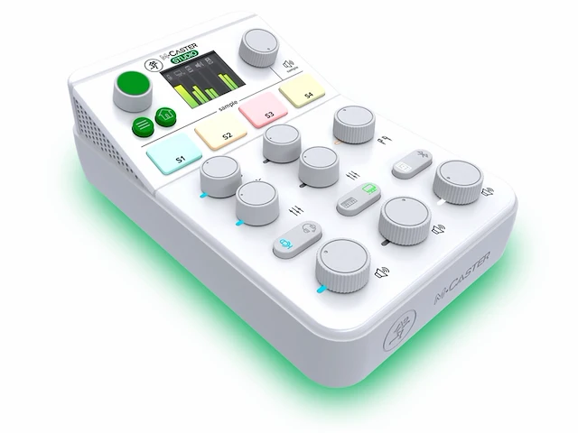 Mackie m-caster studio mixer 35 mm jack usb-c bluetooth wit - afbeelding 1 van  5