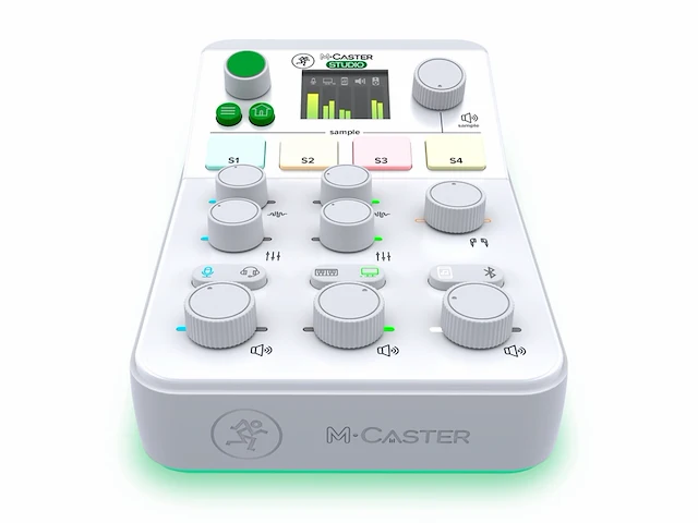 Mackie m-caster studio mixer 35 mm jack usb-c bluetooth wit - afbeelding 2 van  5