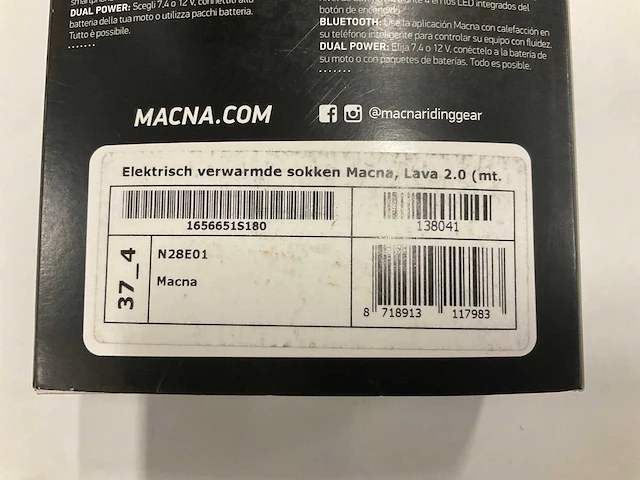 Macna lava 2.0 heated socks - afbeelding 4 van  4