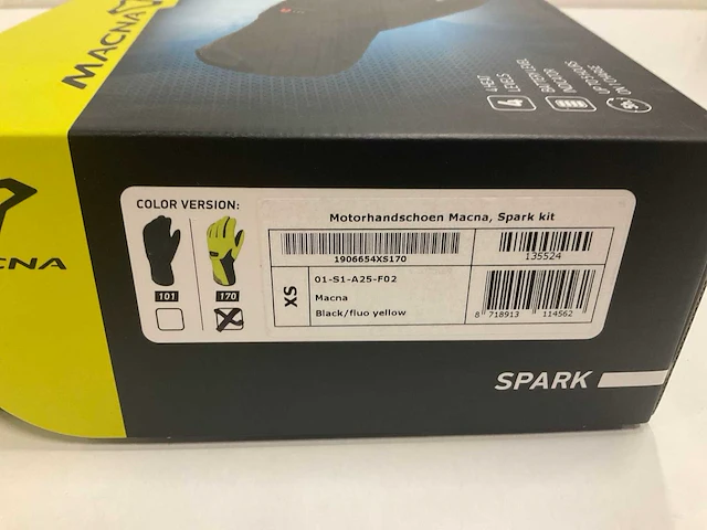 Macna spark rtx kit oplaadbare verwarmde handschoenen maat xs - afbeelding 9 van  9